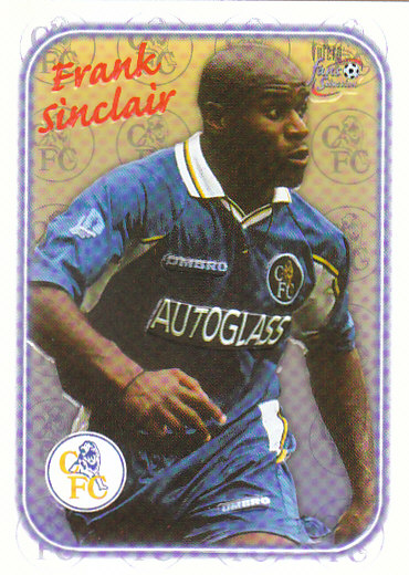 Frank Sinclair Chelsea 1997/98 Futera Fans' Selection Special Edition #SE02